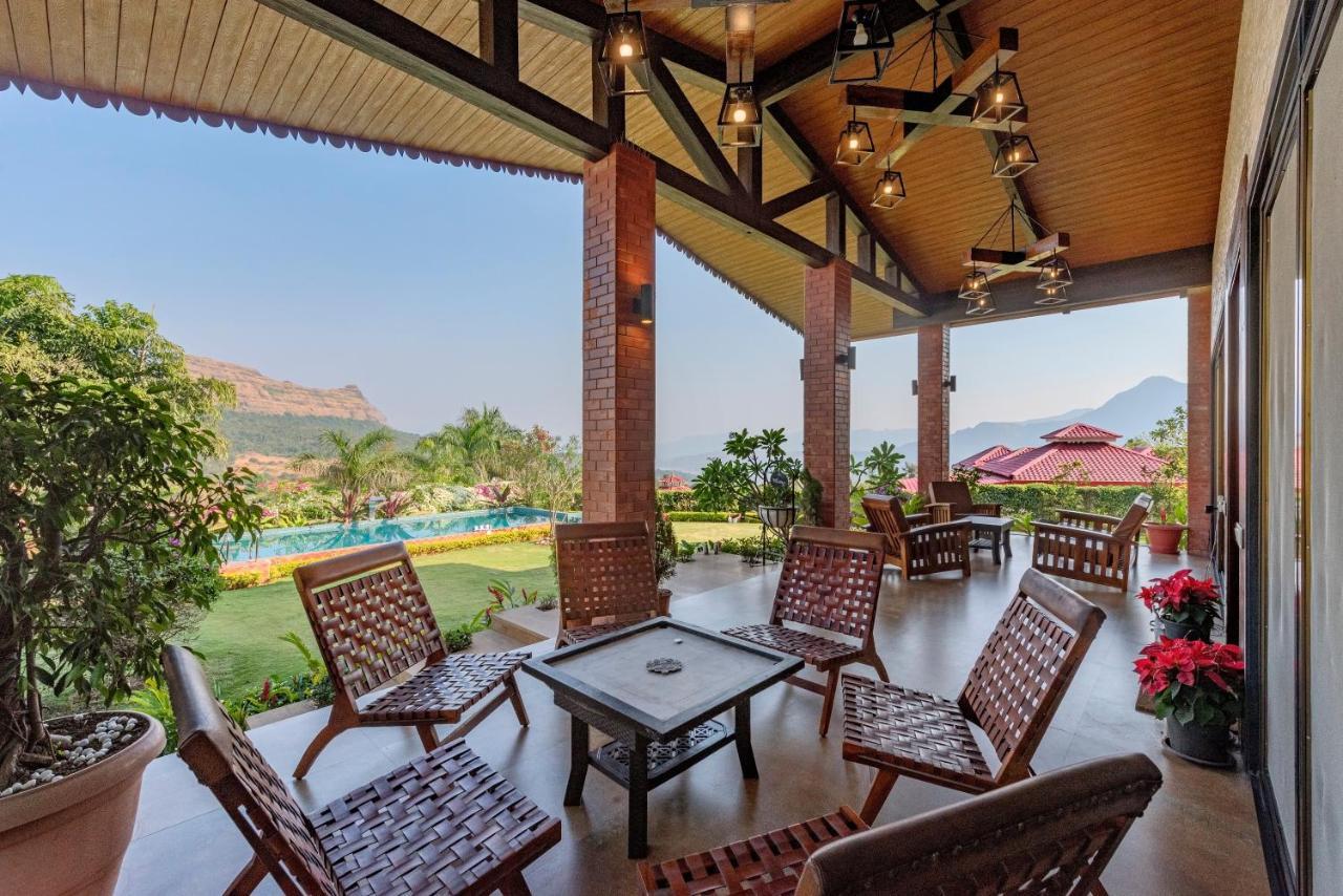 Saffronstays Althea - 4 Brd Veg Only Villa In Pawna With Jacuzzi In Every Room Lonavala Esterno foto