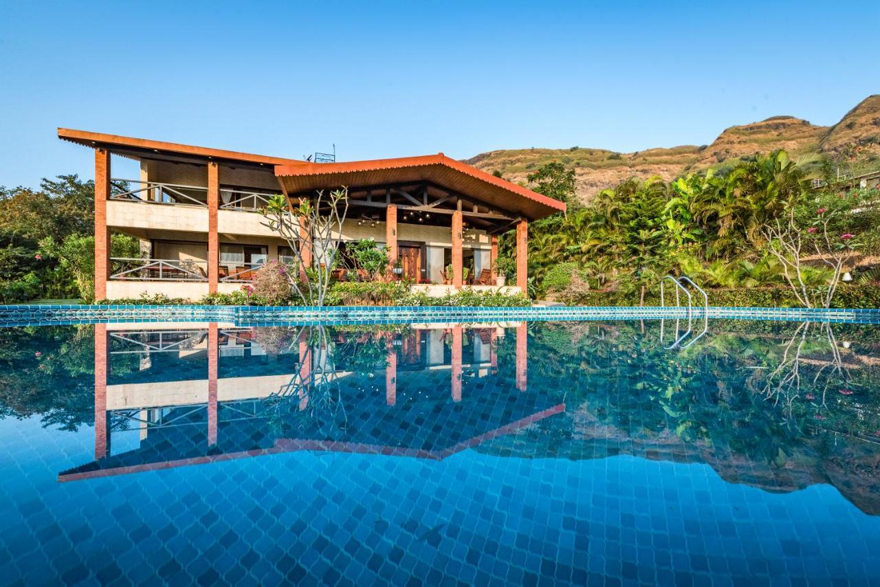 Saffronstays Althea - 4 Brd Veg Only Villa In Pawna With Jacuzzi In Every Room Lonavala Esterno foto